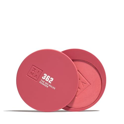 Image of 3INA MAKEUP - The No-Rules Powder 362 - Pink 3-in-1 Compact Powder with Hyaluronic Acid and Ceramides - Soft Formula