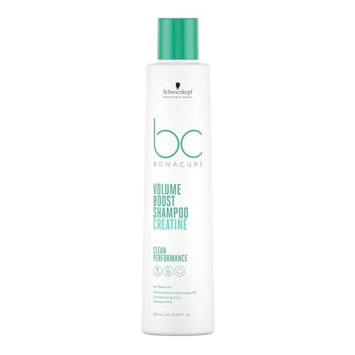 Image of Schwarzkopf Professional Bonacure Volume Boost Shampoo For Fine Flat Hair Vegan Care Complex Creatine Cell Equalizer Technology Anti Static Cleanser Fuller Hair Feeling Purifying 250 ml