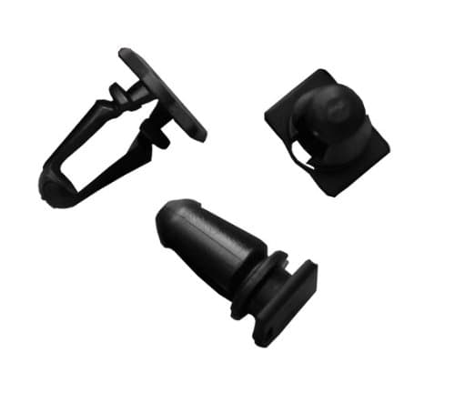 Image of ROMIX Myshopx C95 Plastic Rivets Schlagniete Push Rivet Clips Underrun Protection Door Trim Clips Bumper Clips Bumper Trim Wheel Arch Rl Clips