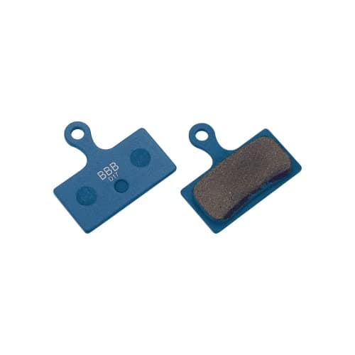 Image of BBB Cycling DiscStop, 1x Pair of Blue Bike Disc Brake Pad, High-Performance, Made for Shimano, Easy Installation, BBS-56T