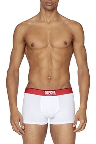 Image of Diesel_UMBX-DAMIEN BOXERS_UNDERPANTS_White_M
