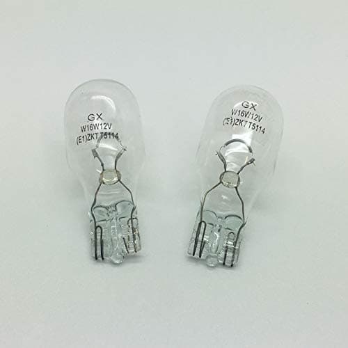 Image of MSA 2 x 921B W16W High Level Brake Stop Light Car Bulb 955 12v 16w W2.1 x 9.5D 35mm