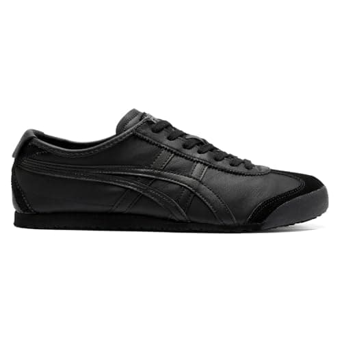 Image of Onitsuka Tiger MEXICO 66 UNISEX (BLACK/BLACK, UK Footwear Size System, Adult, Men, Numeric, Medium, 4)