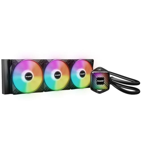 Image of be quiet! Pure Loop 3 LX 360 mm, All-in-One Water Cooling, 3 Light Wings LX 120 mm PWM High-Speed Fans, ARGB Cooling Block featuring 10 included Lighting Foils, Impressively High Cooling Performance
