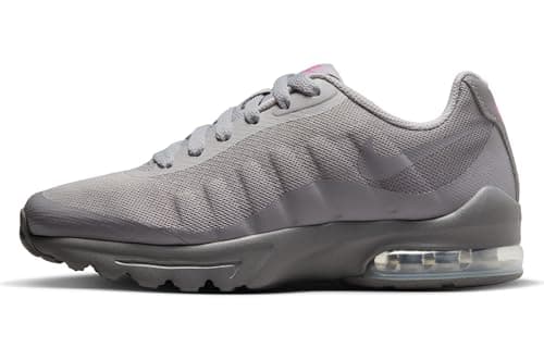 Image of Nike Girls' Air Max Invigor Print (Gs) Running Shoes, Multicoloured Atmosphere Grey Guns 001, 4 UK