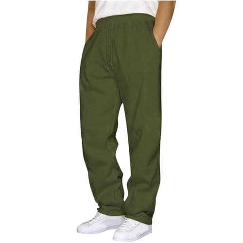 Image of Black Sweatpants 27Inch Tracksuit Bottoms Men UK XL Track Cuffed Joggers Fleece Lined Cargo Trousers Fleece Lined Joggers Men Running Shorts Zip Pocket Grey Tracksuit Bottoms Men Yellow Trousers