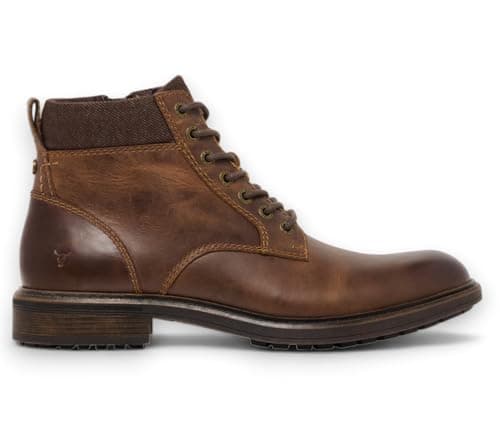 Image of Windsor Smith Mens Brown Leather Chelsea Chukka Ankle Boots - Beau