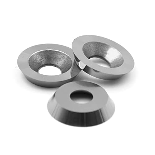 Image of CDBP 16mm(5/8 Inch) Round Carbide Replacement Insert Cutter, R16×3mm Indexable Carbide Cutter Insert for DIY Woodworking Lathe Woodturning Tool, Ci0, 3pcs