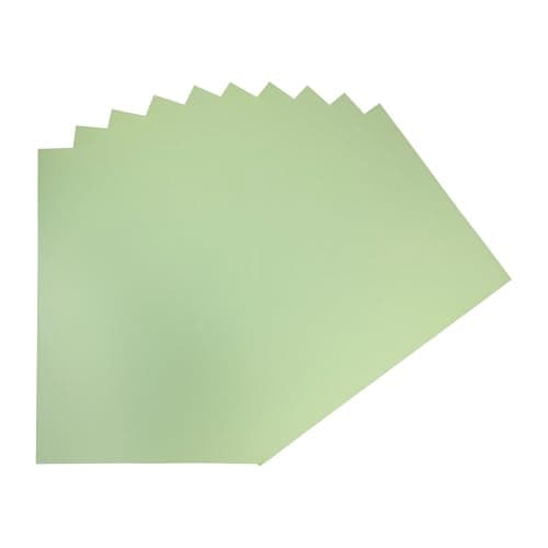 Image of Pack of 50 A4 Pastel Green Coloured Card 160gsm Sheets