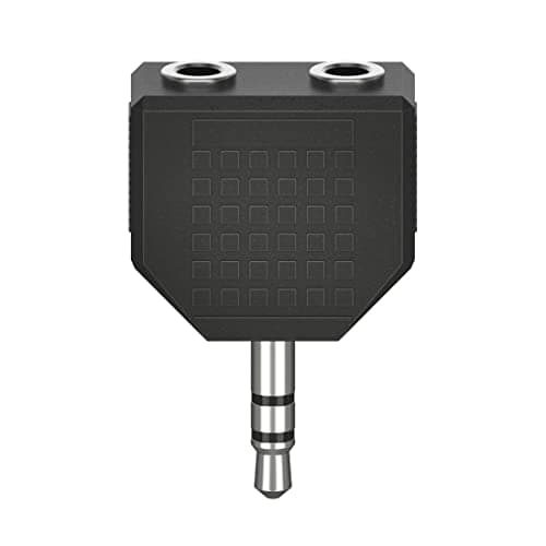 Image of Hama Audio Adaptor 3.5mm Jack Male to 2 x 3.5mm Jack Stereo