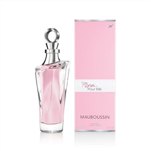 Image of Mauboussin - Rose Pour Elle 100ml (3.3 Fl Oz) - Eau de Parfum for Women - Floral, Fruity & Fresh Scents