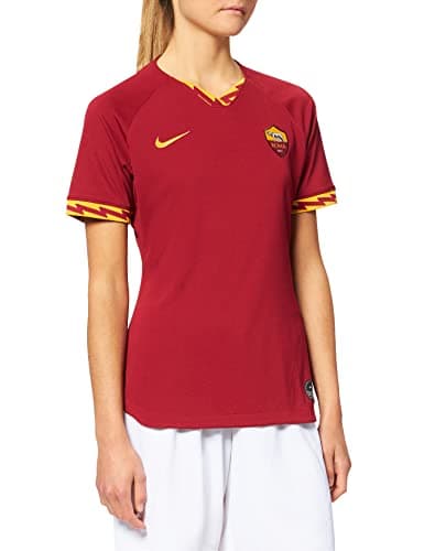 Image of AS Roma Home Team T-Shirt Stadium 2019/2020, Nike, Women, womens, T-Shirt, AJ5763, red, M
