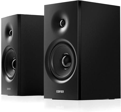 Image of Edifier R1080BT Active Bluetooth Bookshelf Speaker Set - Black