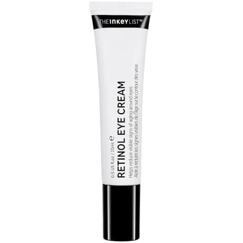 Image of The INKEY List Retinol Eye Cream 15ml, Reduce Wrinkles and Fine Lines, Night Cream, Vegan Friendly, Suitable For All Skin Types