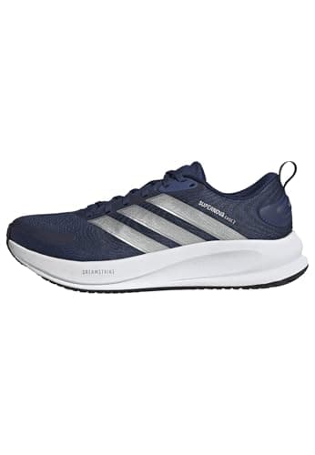 Image of adidas Men's Supernova Ease 2 Running Shoes, Dark Blue/Matte Silver/Aurora Ink, 9 UK