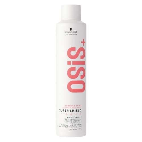 Image of Schwarzkopf Professional OSiS Super Shield Multi Purpose Protection Spray Heat Protection For Long Hair Anti Pollution Anti Bacterial Reduces Tangling Fights Dullness Detangling 300 ml