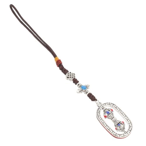 Image of Holibanna Tibetan Style Hanging Pendant Alloy Bag Decor Car Ornament for Backpack Suitcase Window Door Decorative Accessory
