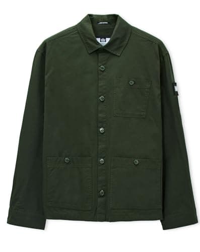 Image of Weekend Offender Hynde Baker Overshirt Forest (UK, Alpha, M, Regular, Regular) Red