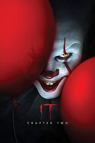 Image of Crafty Little Penguin IT Chapter Two Movie Poster Print Wall Art A4 A3 A2 Maxi Movie Horror - 1734 (A2-420 x 594 mm)