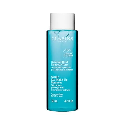 Image of Clarins Gentle Eye Make-Up Remover 125ml | Removes Light To Medium Eye Make-Up | Cleanses, Soothes and Softens | Conditions Lashes | Oil-Free | All Skin Types