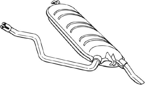 Image of Bosal 278-235 End Silencer