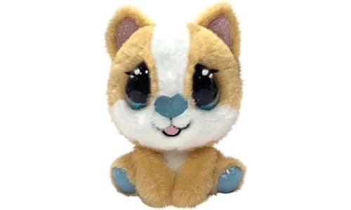 Image of EyeLuvs: Cohen the Corgi | 8-inch Corgi Plush with Magical Glittery Eyes | Shake and Watch Their Eyes Sparkle | Collectible Plush for Kids Ages 3+