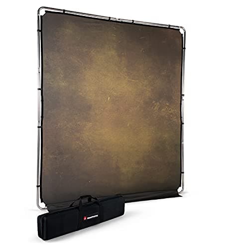 Image of Lastolite by Manfrotto EzyFrame Vintage Background 2x2.3m Olive