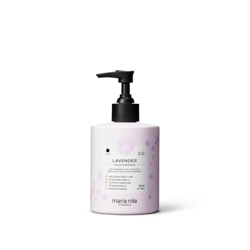 Image of Maria Nila Color Refresh, Lavender 300 ml, Purple Hair Mask, Semi-Permanent Pigments, 100% Vegan & Sulfate/Paraben free