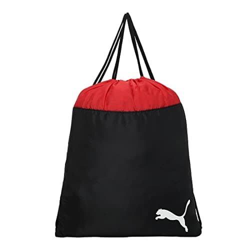 Image of PUMA Unisex Adults' teamGOAL 23 Gym Sack Bags, Red Black, One Size