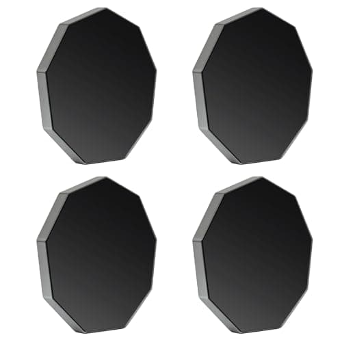 Image of 4 Pcs for Garmin Dash Cam Mount Adhesive Pads,Windshield Adhesive Metal Piece Replacement for Garmin Low-Profile Magnetic Mount for Dash Cam Mount 45/46/47/55/56/57/65W/66W/Tandem/Speak Plus Part