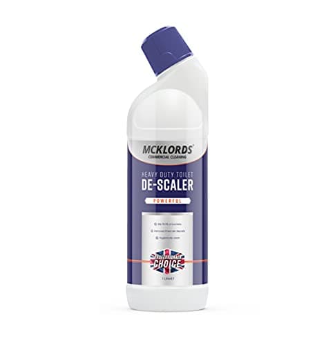 Image of McKLords Heavy Duty Toilet Cleaner and De-Scaler, 1 Litre, Clear
