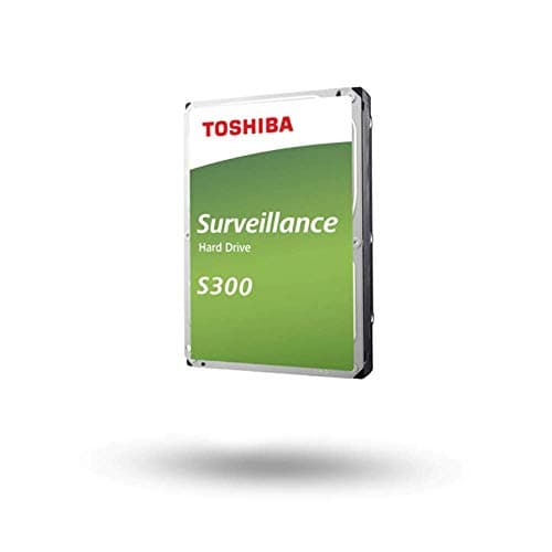 Image of Toshiba 10TB S300 Surveillance HDD - 3.5' SATA Internal Hard Drive Supports up to 64 HD cameras at a 180TB/Year workload (HDWT720UZSVA)