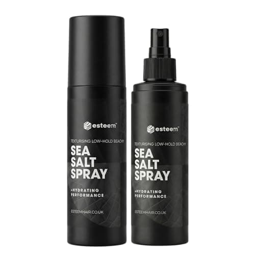 Image of Esteem Sea Salt Spray for Men 200ml (6.76 fl oz) | Texturizing Sea Salt Hair Spray | Lightweight Volume Mist | Matte Finish | Natural Texture | Flexible Hold | Hydrating Performance
