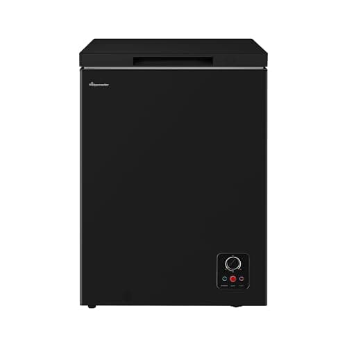 Image of Fridgemaster MCF100EB 97L Chester Freezer 4 Star Freezer Rating - 44.4D x 57.8W x 85.8H cm Black - E Rated