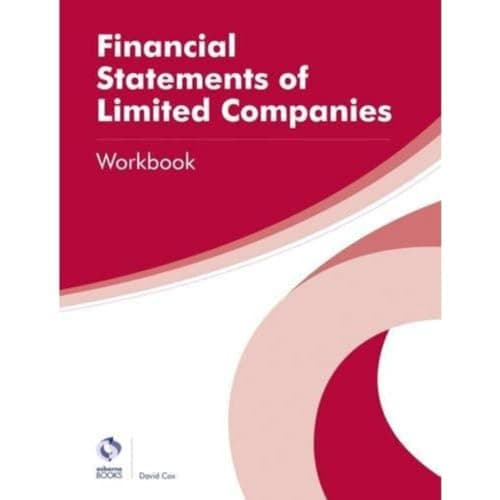 Image of Financial Statements for Limited Companies Workbook (AAT Professional Diploma in Accounting)