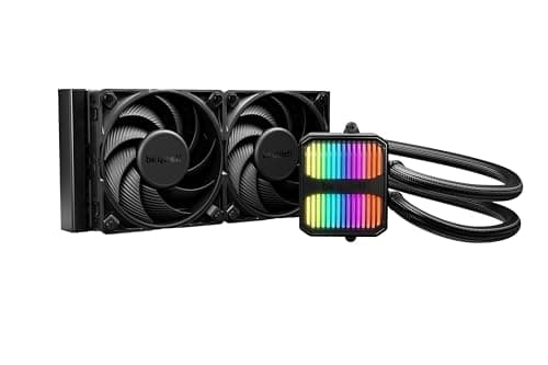 Image of be quiet! Silent Loop 3 240mm CPU Liquid Cooler, 2 Silent Wings 4 120mm PWM High-Speed Fans, Virtually Inaudible Operation, 6-Pole Motor, Extremely High Cooling Performance, Discreet ARGB Lighting