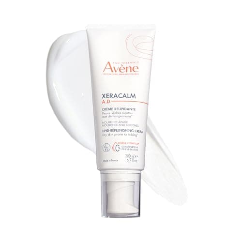 Image of Avène XeraCalm A.D. Lipid-Replenishing Cream Moisturiser 200ml, Eczema Cream Body Lotion, Dry Itchy Skin Relief, Sensitive & Atopic Skin