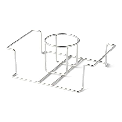 Image of Amazon Basics Beer Can Chicken Holder, Silver, 1-Pack