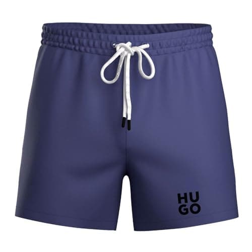 Image of HUGO Mens Paolo Swim Shorts Med Blue L