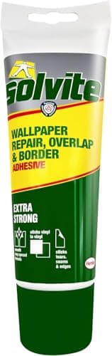 Image of Overlap & Border Adhesive 240g | Strong Wallpaper Paste for Borders & Seams | Ready Mixed, Easy Application, Long Lasting Hold