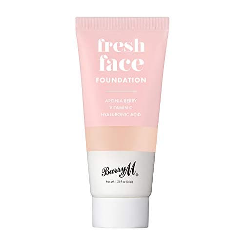 Image of Barry M Cosmetics Fresh Face Lightweight Liquid Foundation Infused With Hyaluronic Acid And Vitamin C, Shade 4