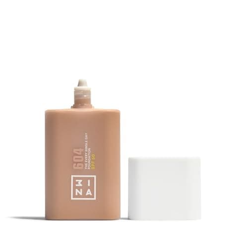 Image of 3INA MAKEUP - The Every Single Day Foundation SPF 50 604 - Medium neutral Foundation with SPF 50 & Niacinamide