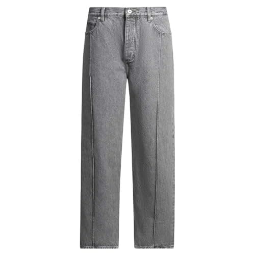Image of Hugo Men's Jeans Trousers, Medium Grey, 33 W/32 L