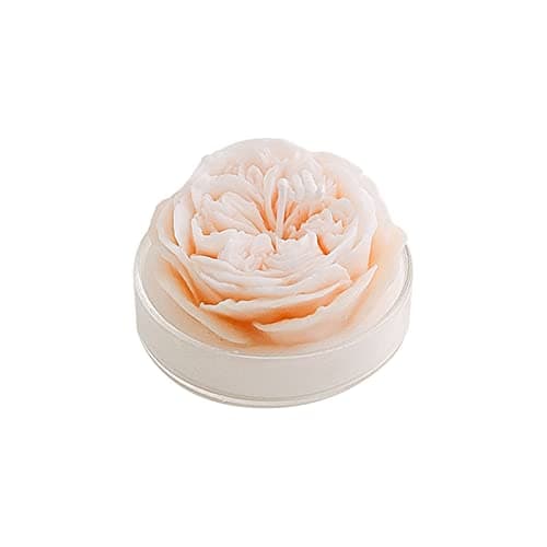 Image of Candle Pack Home Candles Rose Flower Shaped Scented Candle Handmade Aroma Soy Wax Decorative Candle Table Photo Prop Birthday Prefect For Meditation Stress Boosting Bath Yoga Rose (PK2, One Size)