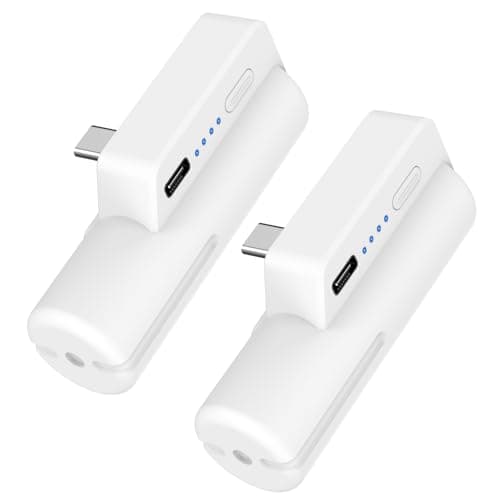 Image of 2 Pack Battery Pack for Meta Quest 2 5000mAh Power Bank for Oculus Quest 2 Lightweight VR Charger Accessories with 2-4 Hour Extended Playtime
