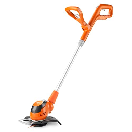Image of Flymo 18V EasiTrim Plus 230 Cordless 2-in-1 Grass Trimmer Kit - Without 18V Power For All Battery and Charger, 23cm, Shrubbing Function, Plant Guard, Power For All Alliance