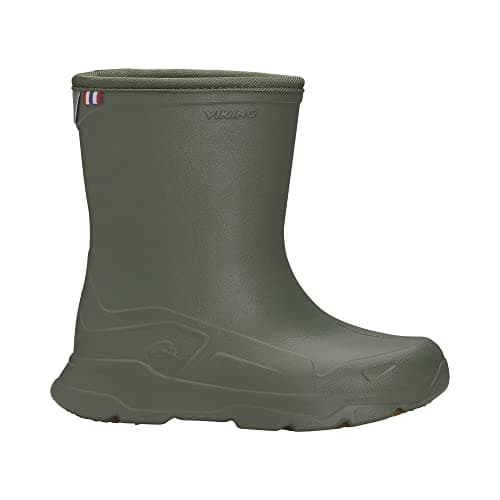 Image of Viking Unisex Kids Playrox Snow Boot , Olive, 9 UK