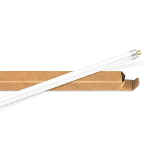 Image of Ddlisu T5 14W Fluorescent Tube Lamps 549mm, CFL Bulbs Cool White 4000K, G5 2 Pin Base Energy Saving Consumption Tube Light, T5 High Efficiency Lamps, for Emergency and Strip Lights, 1 PCS
