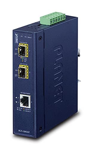 Image of PLANET IGT-1205AT Network Media Converter 1000 Mbit/s Blue