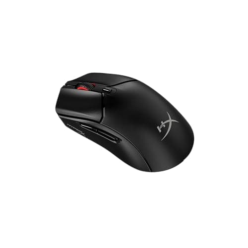 Image of HyperX Pulsefire Haste 2 Core Wireless Gaming Mouse Black | Lightweight 70 grams | Up to 100 hours gaming performance | Dual wireless connectivity | TTC Gold switches Core Sensor